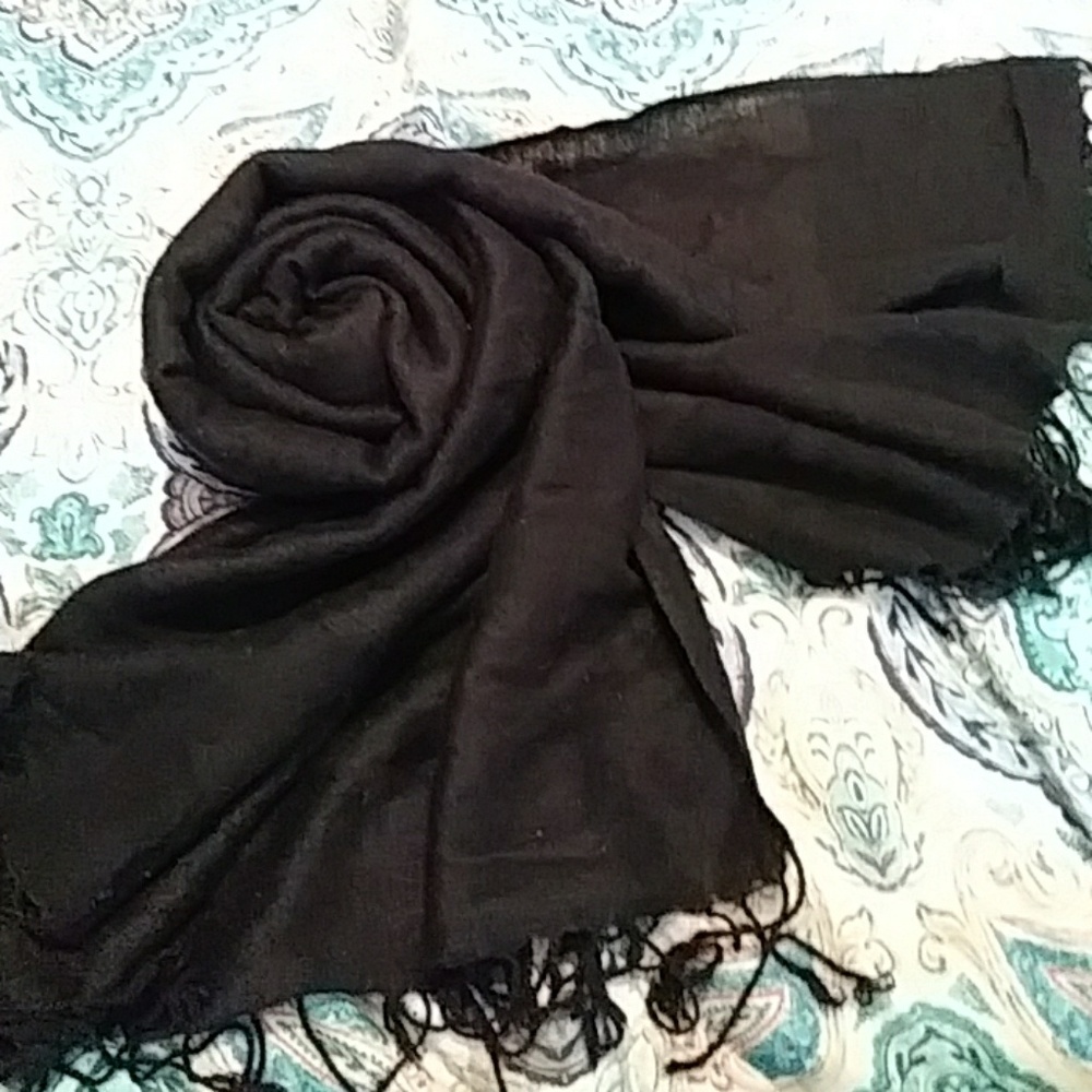 💗Black scarf